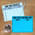 Many students need a lot of opportunities to identify, sort, and count coins. This coin toss game will help your students practice these skills in a fun way and it can easily be differentiated for your students.