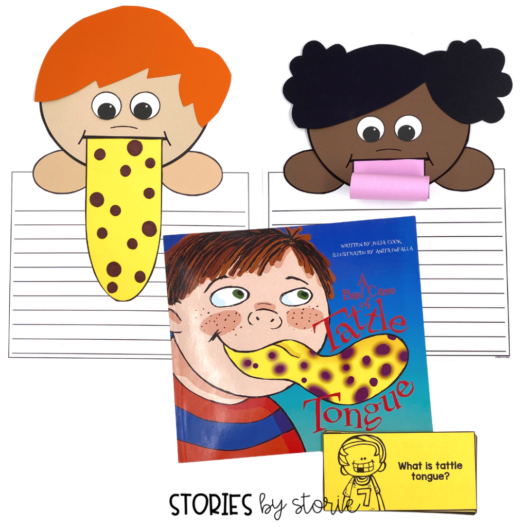 Is tattling taking over your classroom? Try reading A Bad Case of Tattle Tongue. After reading the story, students can share the book's message with this fun writing craft!