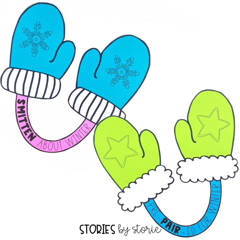 Are your students smitten about winter? Let them share their favorite things about the season with this mittens craft. Students can easily add a piece of writing behind the mittens. Then place the crafts on display for others to enjoy!