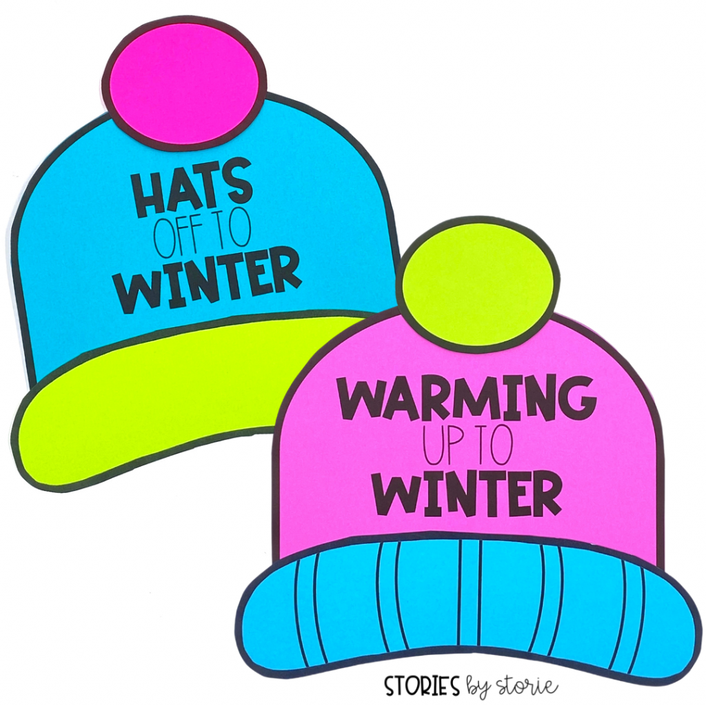 Warm up to winter with this fun hat craft. Students can mix and match the templates to create the perfect hat for them. You can even add writing inside the hat to make a fun hallway display.