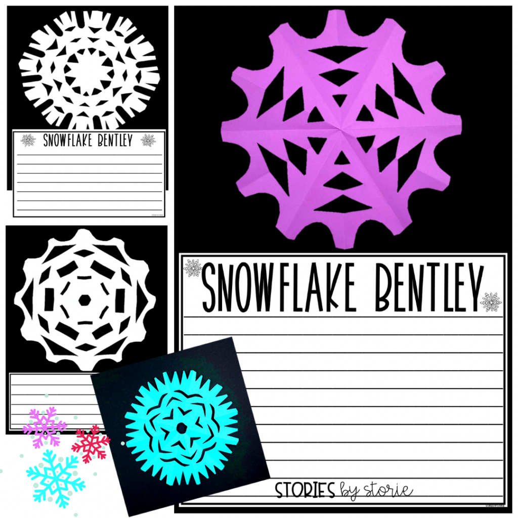 Are you reading Snowflake Bentley this winter? Decorate your walls with paper snowflakes. This companion includes directions to make paper snowflakes, writing templates, and prompts to pair with the book.