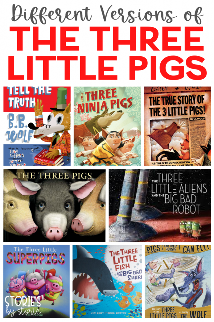 Whether you're looking for a traditional story or a fractured fairy tale, here are some of my favorite versions of The Three Little Pigs. These stories are a great tool for comparing and contrasting two or more texts. 