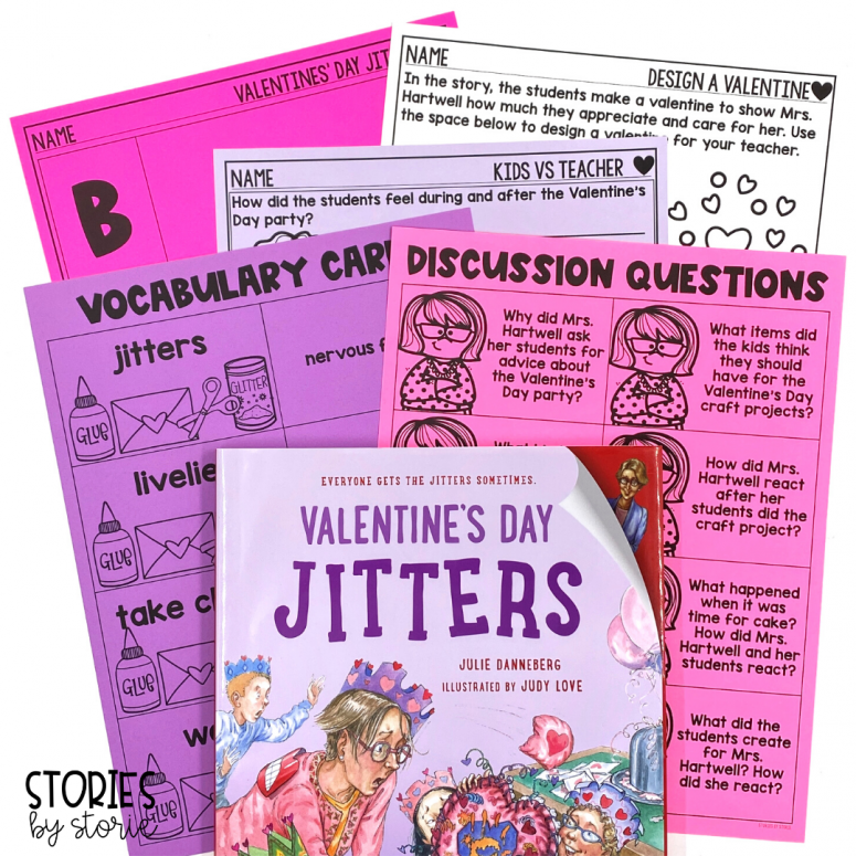 Valentine’s Day Jitters Activities