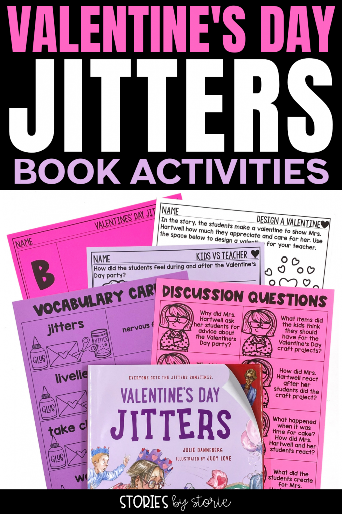 Valentine's Day will be here before you know it. Have you picked out the books and activities you will share? Valentine's Day Jitters by Julie Danneberg has just been released in time for the holiday and I want to share a few activities you can pair with this story.