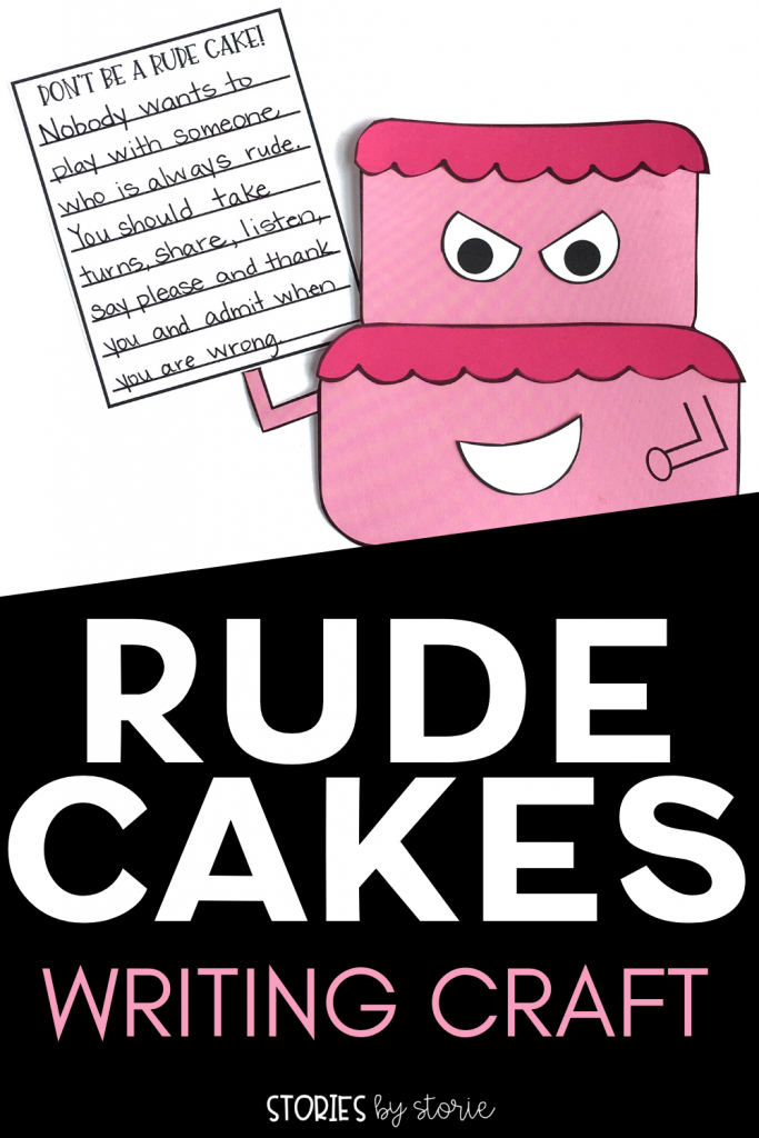 Do you know a child who is working on their manners? You might want to introduce them to Rude Cakes. I want to share a writing craft you can create after reading this humorous story.