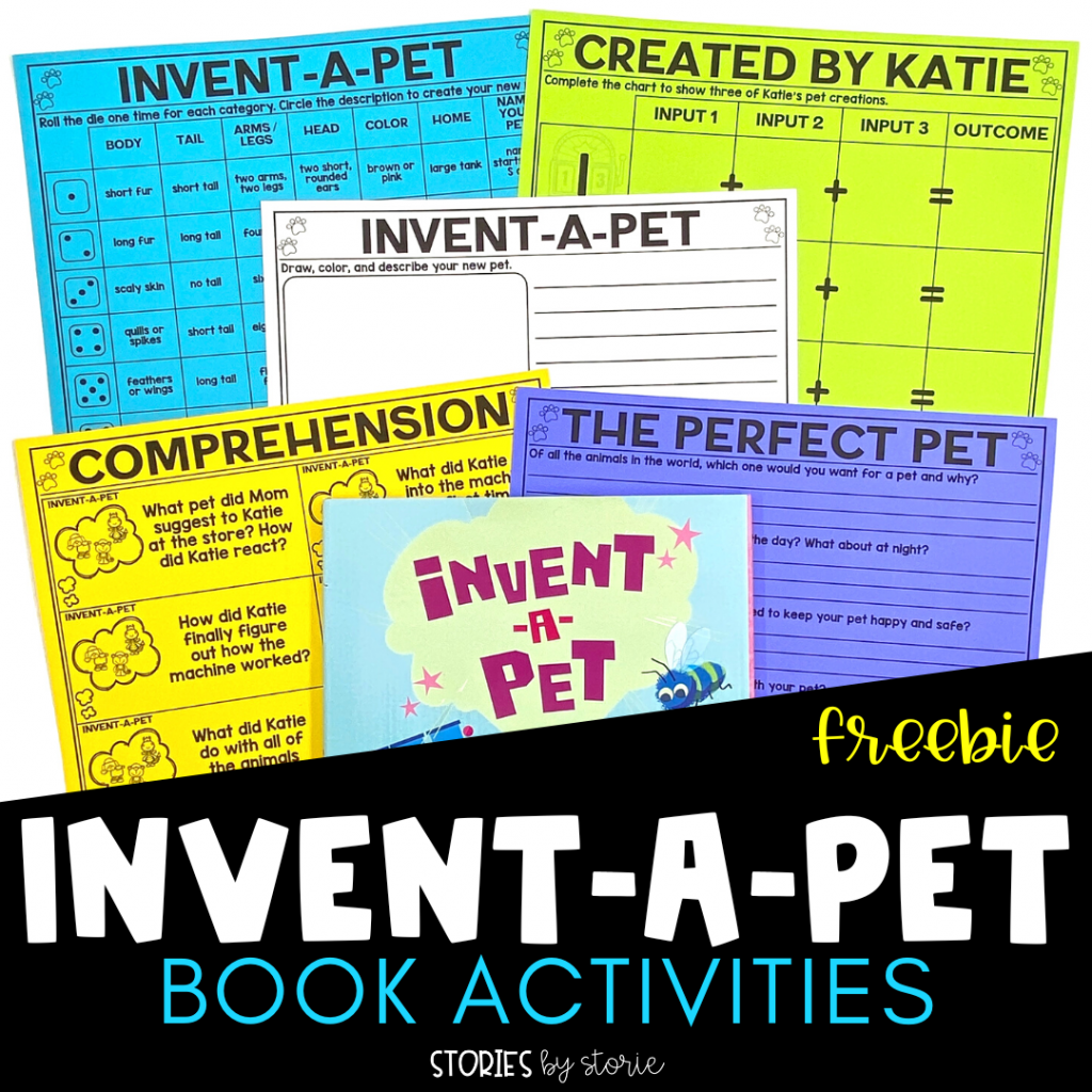 Many kids love animals and enjoy having pets. It's even fun for them to explore what kinds of animals they would love to keep at home. Invent-a-Pet takes a closer look at using a machine to create the perfect pet. Here are several activities you can pair with the book, Invent-a-Pet.