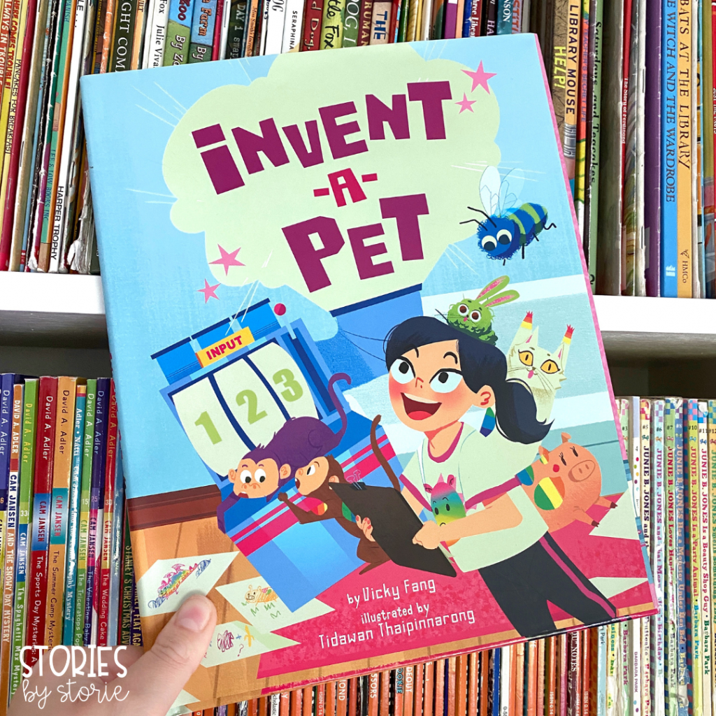 Looking for a new pet book your kids will enjoy? Invent-a-Pet by Vicky Fang combines a love for pets with STEM. 