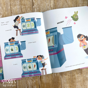 A peek inside Invent-a-Pet by Vicky Fang