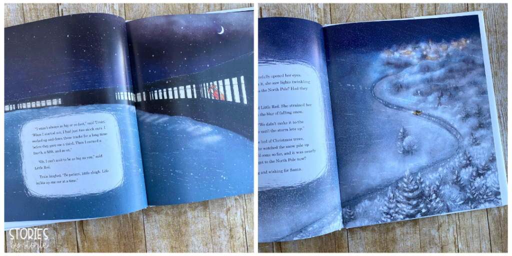 Little Red Sleigh is one of those books that combines big dreams and perseverance with a little Christmas magic. 