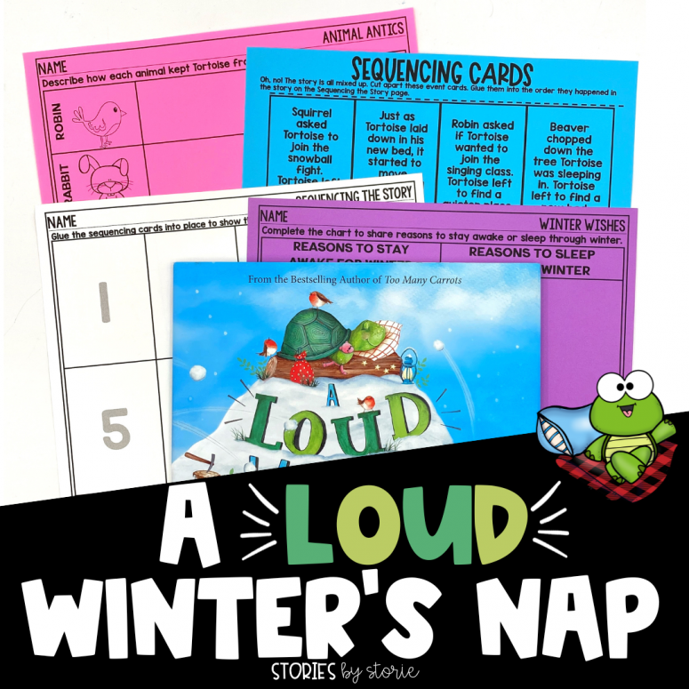 A Loud Winter’s Nap Activities