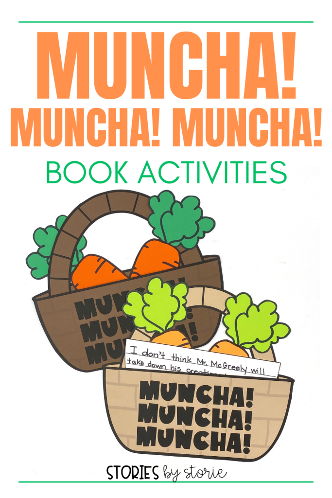 Getting ready to start a gardening unit for spring? Add Muncha! Muncha! Muncha! to your list of books to read. Pair these printable and digital activities with this humorous story to keep your readers engaged with the text.