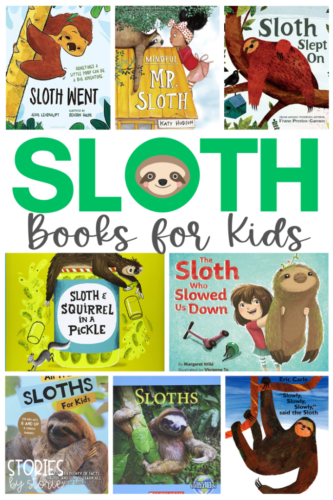Are your kids fascinated by sloths? Let them explore these interesting creatures through books. Here are some great sloth books for kids. This collection includes both fiction and nonfiction titles.