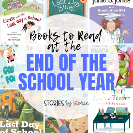 The end of the school year can be filled with a variety of emotions. You are bound to find students who feel joy, sadness, and even fear about the school year ending. I always turn to books to help students cope with whatever they are feeling in that moment. Here are several books your students might enjoy at the end of the school year.