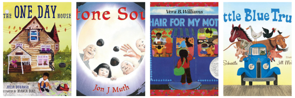 Looking for a book with a message about teamwork, cooperation, and community? Here are some of my favorites.