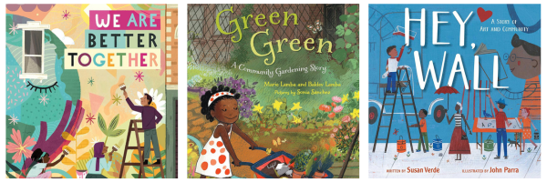 Looking for a book with a message about teamwork, cooperation, and community? Here are some of my favorites.