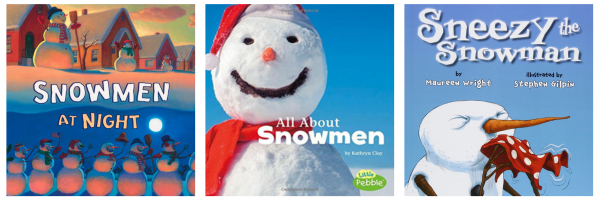 books about snowmen for kids