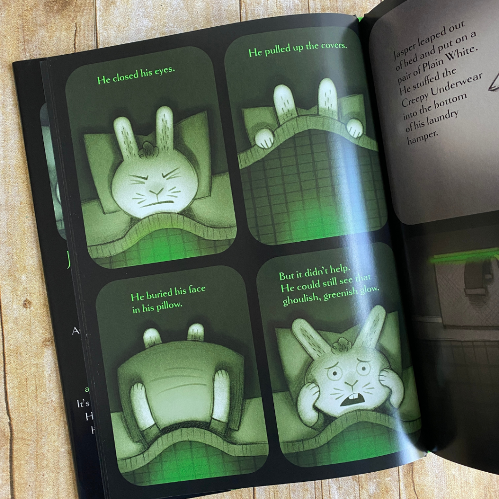 Take a peek inside Creepy Pair of Underwear by Aaron Reynolds and Peter Brown.