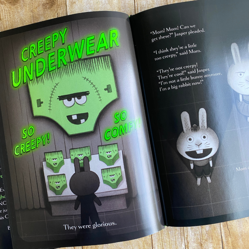 Take a peek inside Creepy Pair of Underwear by Aaron Reynolds and Peter Brown.
