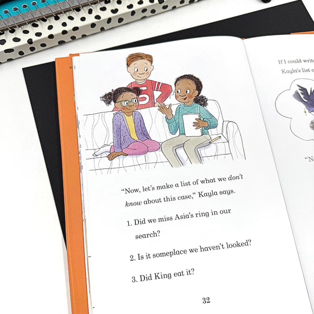Introduce your child to the excitement of mystery with King & Kayla. Short, fun chapters keep them engaged!