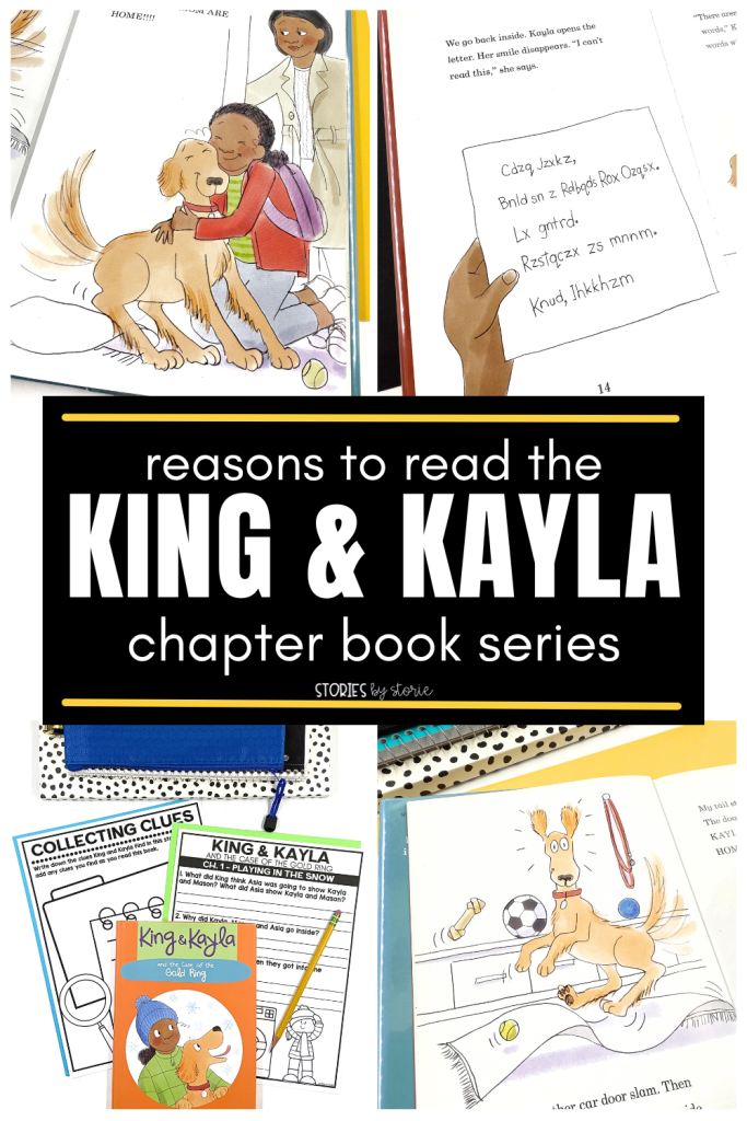 Introduce your kids to the mystery genre with King & Kayla! This series invites readers in with colorful illustrations and shorter chapters, which are perfect for first and second graders. This combination of fun and mystery is sure to capture your child's love of reading.