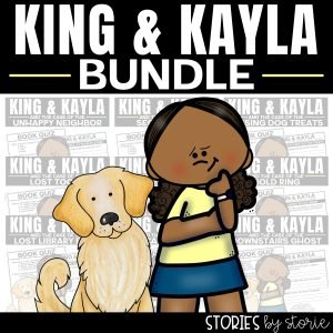 This book series follows lovable King and his human, Kayla as they work together to solve mysteries. It's a great set of beginning chapter books to introduce kids to the mystery genre. These activities will support comprehension and help guide your students through the books.
