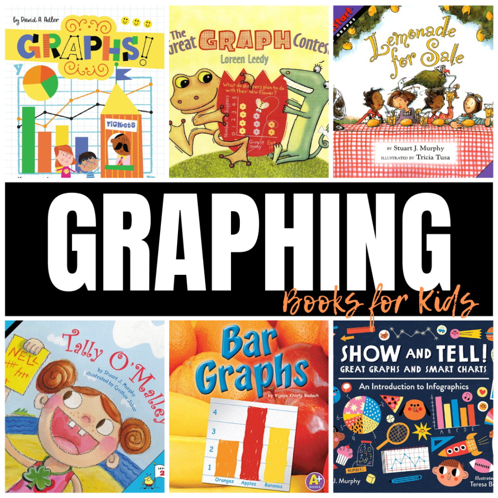 A great way to help build background knowledge on graphing is with books. These can be read before, during, or after your lessons.