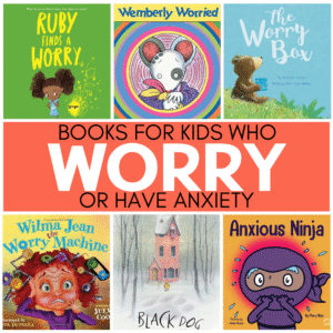 With everything that is happening in the world right now, many kids and adults find themselves feeling anxious and worrying more than usual. One way to help your kids work through these feelings is with books. Here are some great books for kids who worry or have anxiety.