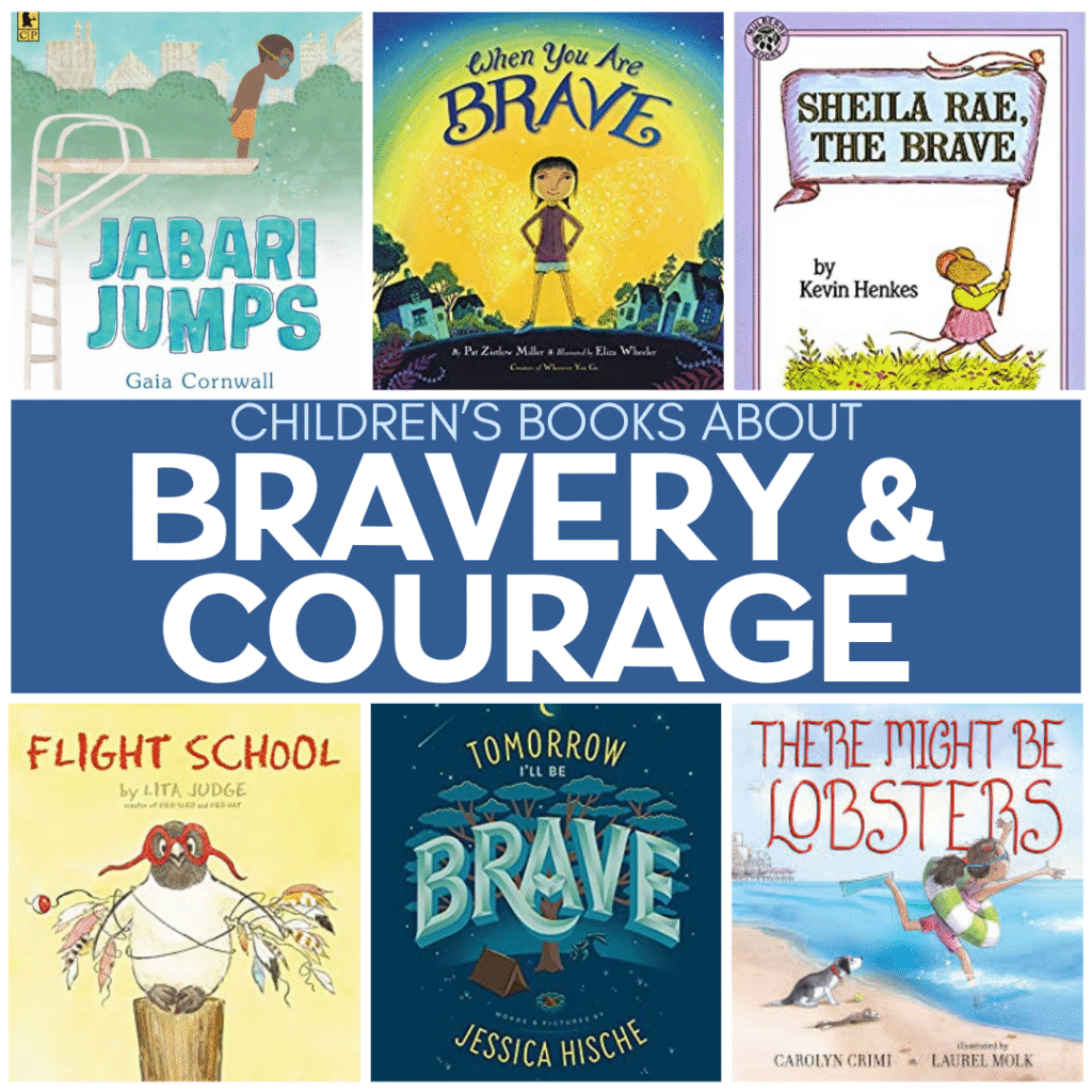With so much going on in the world, it can be hard to feel brave. I want my kids to know just how strong they are. That despite their size, they can find the courage to face their fears. Sometimes I like to turn to a book when I can’t find the words myself. Here are some great books about bravery and courage.