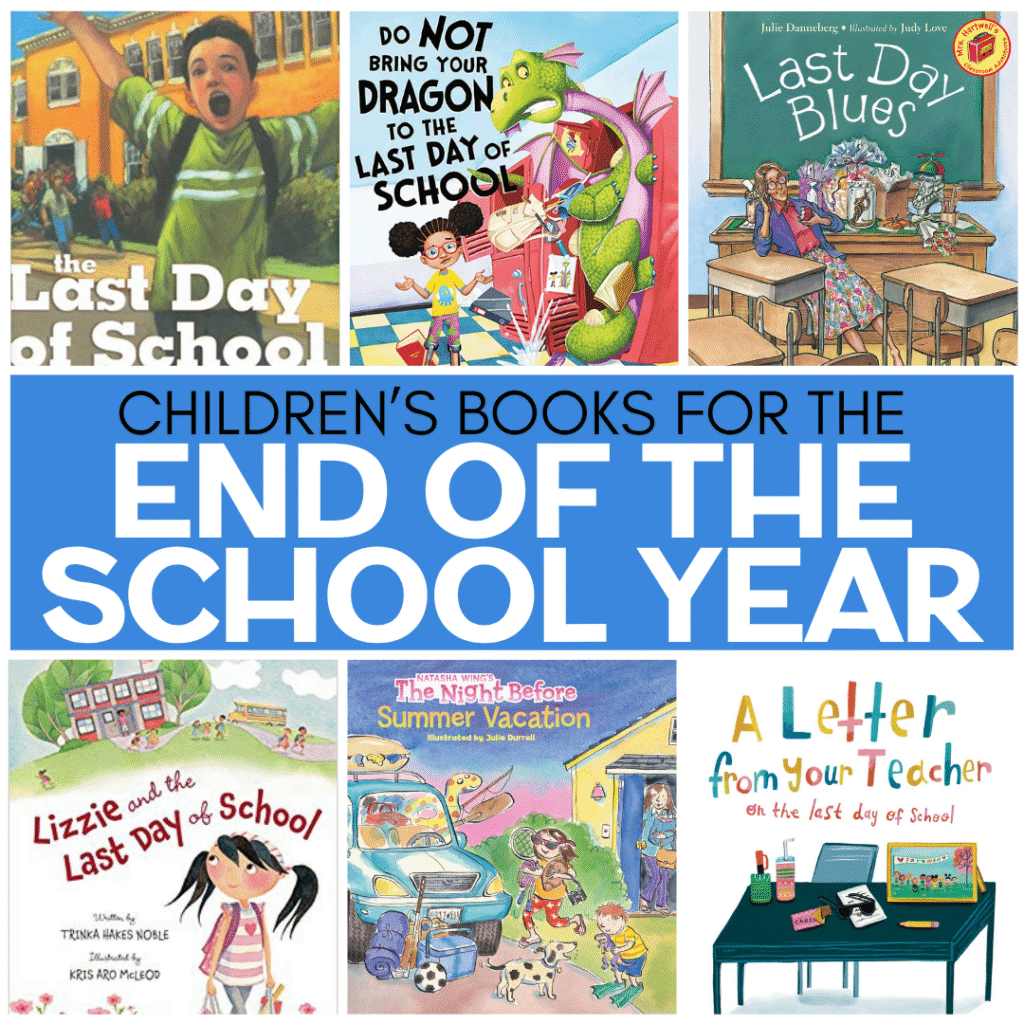 The end of the school year can be filled with a variety of emotions. You are bound to find students who feel joy, sadness, and even fear about the school year ending. I always turn to books to help students cope with whatever they are feeling in that moment. Here are several books your students might enjoy at the end of the school year. You can click on any of the book covers below to learn more.