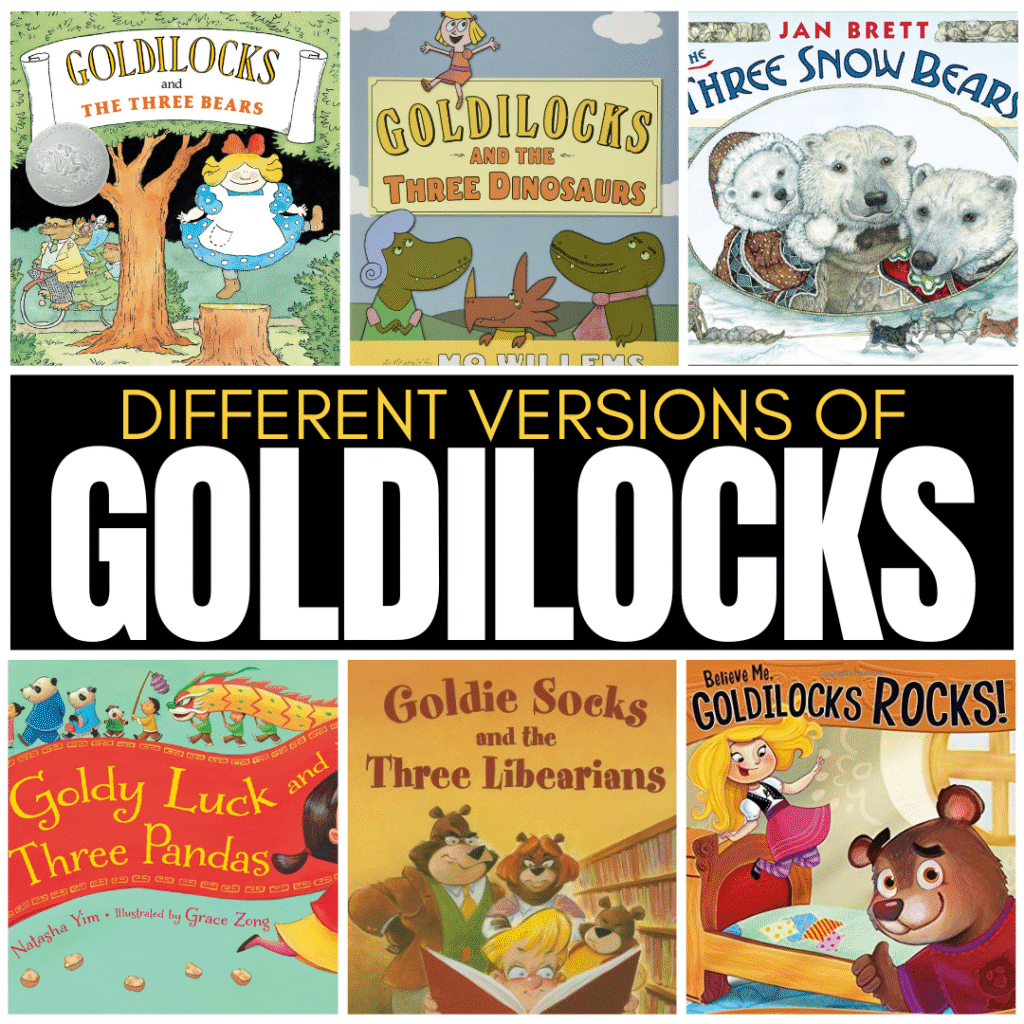 Your students are probably familiar with the story of Goldilocks and the Three Bears. But, have they heard other versions of the story that provide a twist on the story? Here are some of my favorite versions of Goldilocks and the Three Bears. You can read these books for fun, but they are also a great tool to use when students compare and contrast two or more texts.