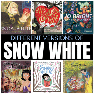 Many students are familiar with the story of Snow White and the Seven Dwarfs, but they might not know different versions of this story that provide an unexpected twist. Here are some of my favorite versions of Snow White and the Seven Dwarfs. Not only can these books be read for fun, but they are also great for comparing and contrasting two or more texts.