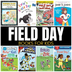 Field Day is an exciting event that encourages kids to play outside, try new activities, build teamwork skills, and practice sportsmanship. For teachers looking to prepare for this fun event, I’ve compiled a list of books to share. Here are some of my favorite field day books for kids.