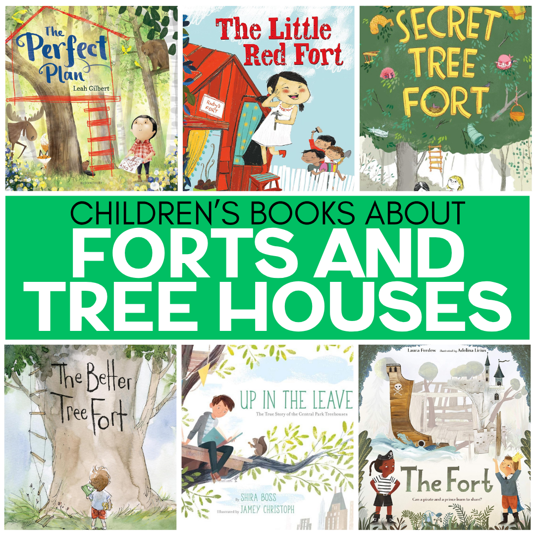 Dive into a world of creativity and imagination with these books about forts and tree houses. From secret hideouts to magical escapes, these stories are sure to take your child on an adventure!