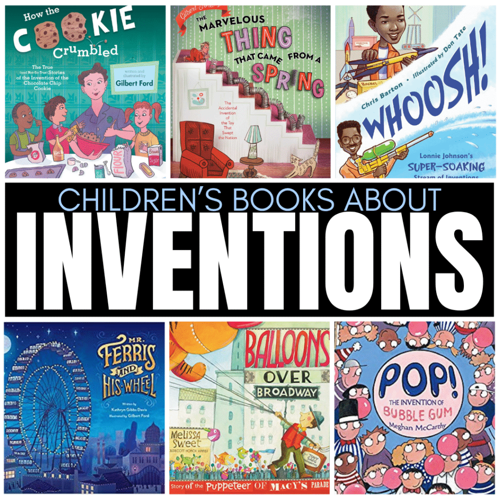 Do you have students in your classroom who love to build, tinker, and create? You may have a future inventor or engineer on your hands! Here are some of my favorite children's books about inventions to help encourage those creative minds! These books are also a great addition to your STEM/STEAM book collection.