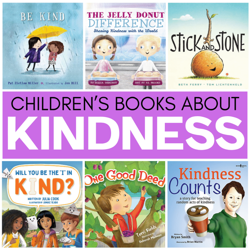 As teachers, we want our students to be kind to others. Books can help us send the message that kindness is important and something we value. Through these books, we can show students how to see the good in others, how to be there for other people, how to help others feel included, how to be kind even when it is hard, and how spreading kindness can come back around. These are some of my favorite kindness books for kids.