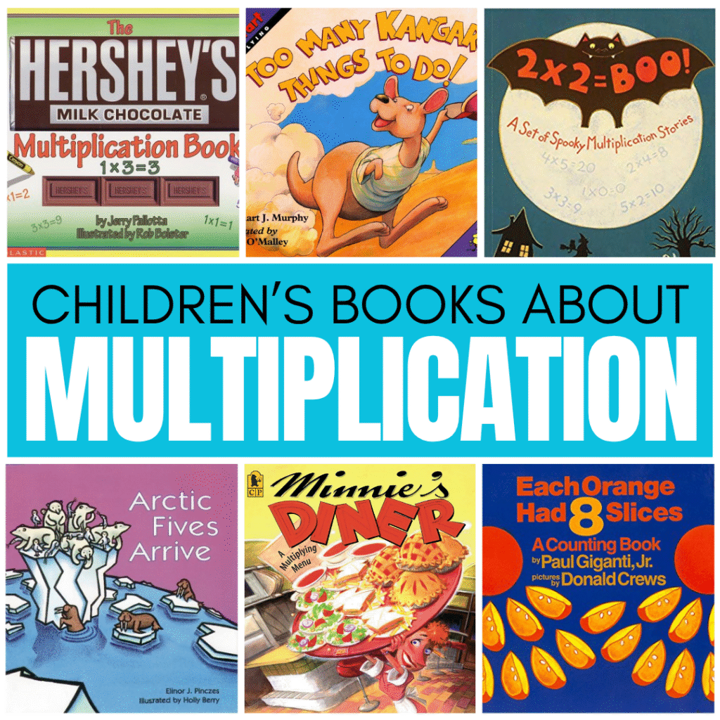  Are your students ready to tackle multiplication? Whether you are teaching equal groups, repeated addition, arrays, or just trying to help students understand multiplication, children's books are a great way to bring math concepts to life. Here are some great multiplication books for kids.