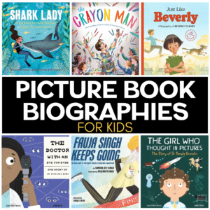 Picture book biographies are accessible to so many readers, packed with interesting information, and often filled with colorful illustrations. Here are some of our favorite picture book biographies.