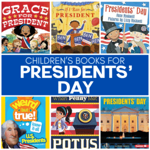 What are your favorite Presidents' Day books for kids? These Presidents' Day books for kids may just inspire one of your students to run for POTUS in the future!