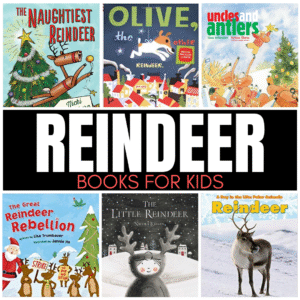 It's December, which means many of you are ready to dive into your favorite holiday books. While most of these books center around Santa, it's important to remember he gets a lot of help from the reindeer. There are so many reindeer books for kids available, but here are a few I wanted to share with you.