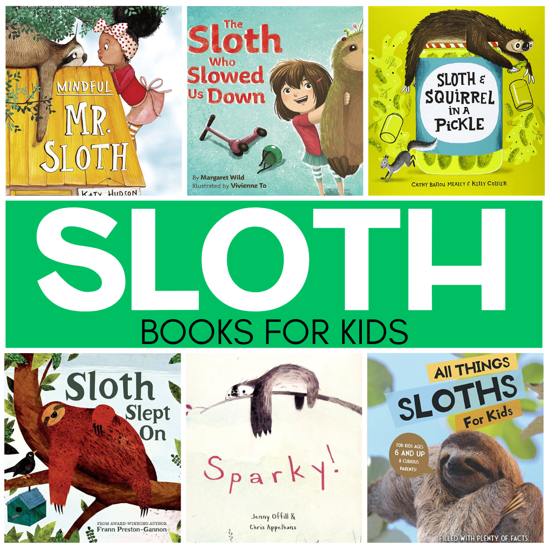Are your kids fascinated by sloths? Let them explore these interesting creatures through books. Here are some great sloth books for kids. This collection includes both fiction and nonfiction titles.