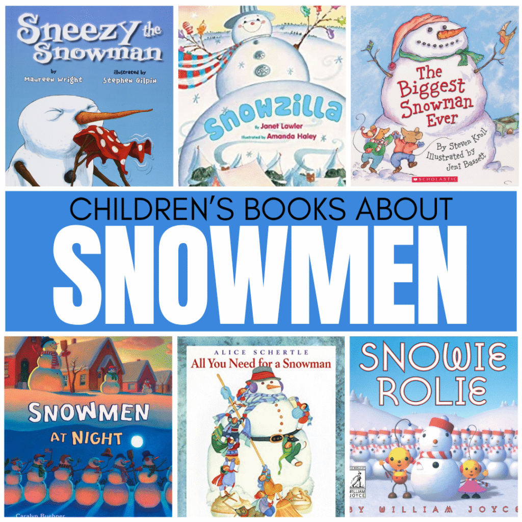 When the first signs of snow arrive, kids are ready to bundle up and head outside to enjoy their favorite activities. While you wait, grab a cup of cocoa and curl up to enjoy these books about snowmen.