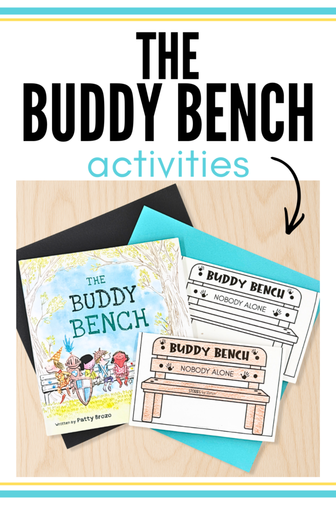 When the recess bell rings, most kids are thrilled and ready to burst out of the classroom. But some kids drag their feet because they feel left out, alone, not good enough, different than their peers, etc. Sometimes kids don’t even realize their classmates feel this way.⁣ That's where The Buddy Bench can help! Here are some activities you can pair with this book!⁣